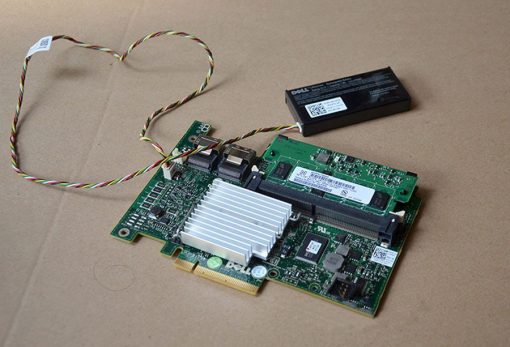 Thẻ mảng raid array Dell H700 cache 512MB kèm pin, the mảng máy chủ dell