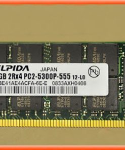 Ram Elpida 4GB DDR2 667aECC REG PC2-5300P japan server workstation