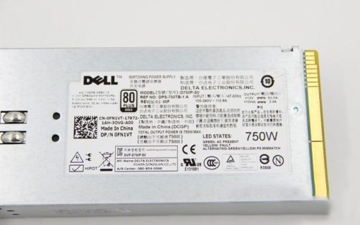 Nguồn máy chủ PSU Dell R510 R910 T710 R810 750W 0FN1VT