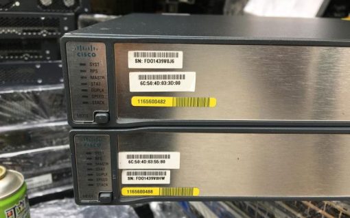 Cisco catalyst WS-C3750E-24TD-S switch Layer 3 24 cổng LAN 1G