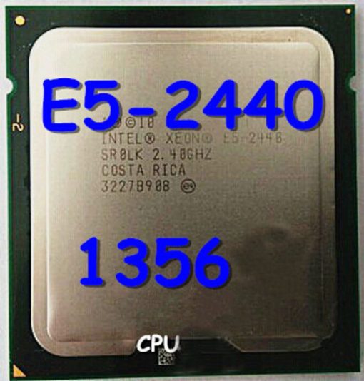 intel xeon E5-2440 15M Cache 2.4 GHz 6 lõi 12 luồng socket 1356