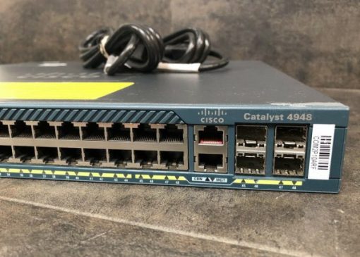 Cisco Catalyst WS-C4948-S switch 48 ports 1G Gigabit 4 port sfp Layer 3