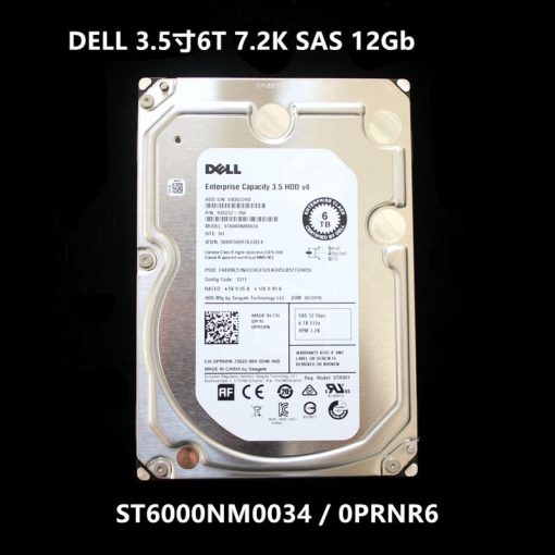 Ổ cứng HDD Dell 6TB 12G 7.2K 3.5 SAS ST6000NM0095 0RHVWG 256MB cache